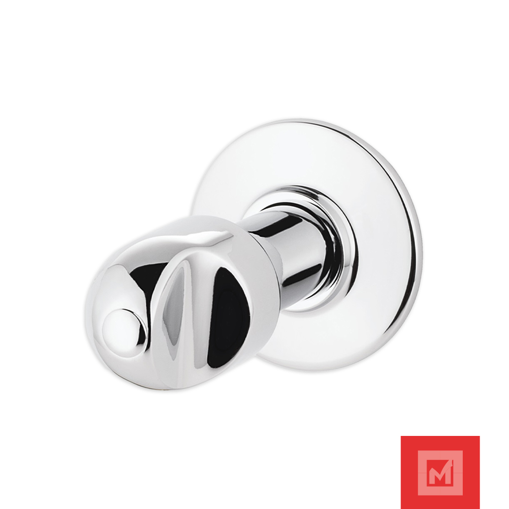 Imagen de LLAVE INDIVIDUAL GEO P/DUCHA POMO OVALADO CROMADO 014-G2S0C 1